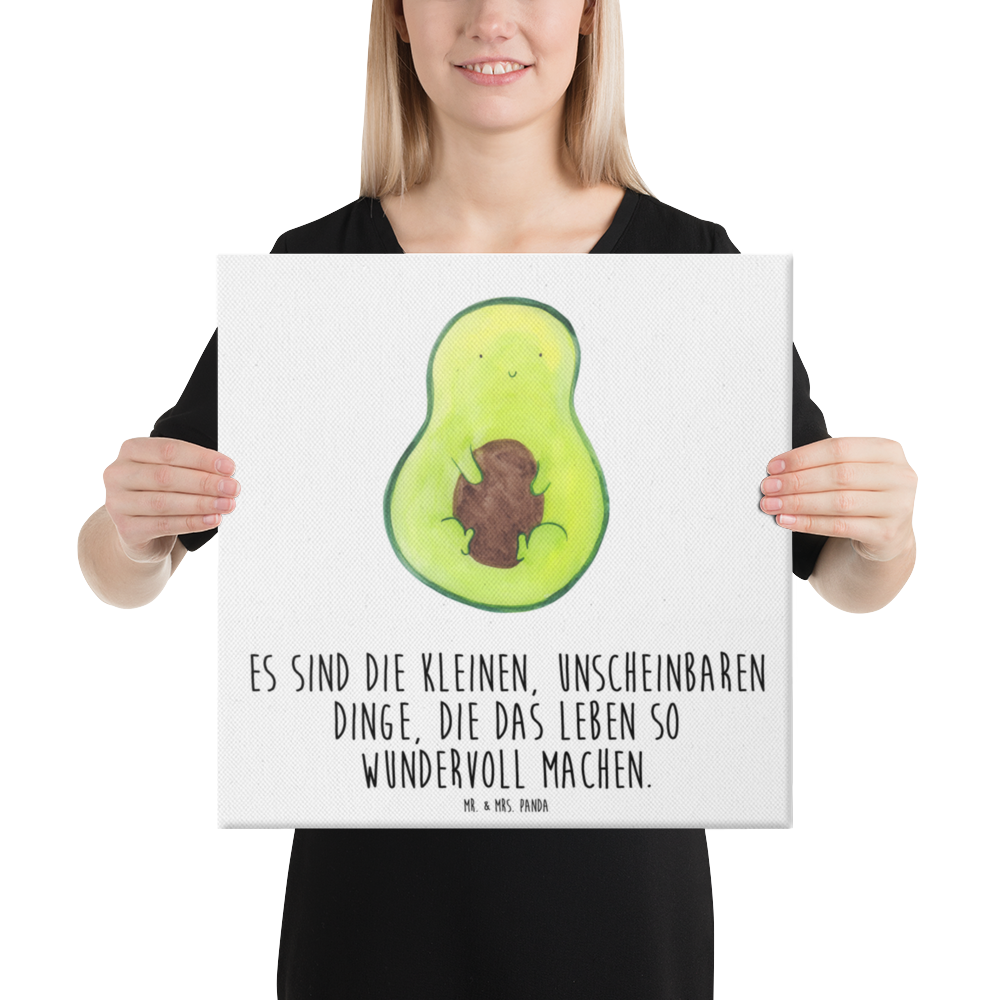 Leinwand Bild Avocado Kern Leinwand, Bild, Kunstdruck, Wanddeko, Dekoration, Avocado, Veggie, Vegan, Gesund, Avokado, Avocadokern, Kern, Pflanze, Spruch Leben