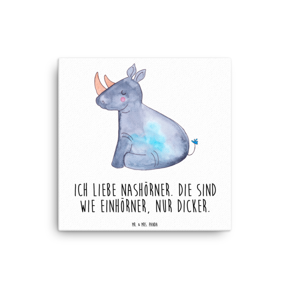 Leinwand Bild Einhorn Nashorn Leinwand, Bild, Kunstdruck, Wanddeko, Dekoration, Einhorn, Einhörner, Einhorn Deko, Pegasus, Unicorn, Regenbogen, witzig, lustig, Zoo, Glitzer, Einhornpower, Erwachsenwerden, Nashorn, Nashörner