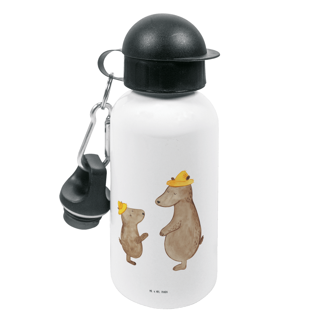 Kindertrinkflasche Bären mit Hut Kindertrinkflasche, Kinder Trinkflasche, Trinkflasche, Flasche, Kinderflasche, Kinder, Kids, Kindergarten Flasche, Grundschule, Jungs, Mädchen, Familie, Vatertag, Muttertag, Bruder, Schwester, Mama, Papa, Oma, Opa, Bär, Bären, Vater, Papi, Paps, Dad, Daddy, Lieblingsmensch, Sohn, Söhne, Kind, Vater-Sohn, Family, Vorbild