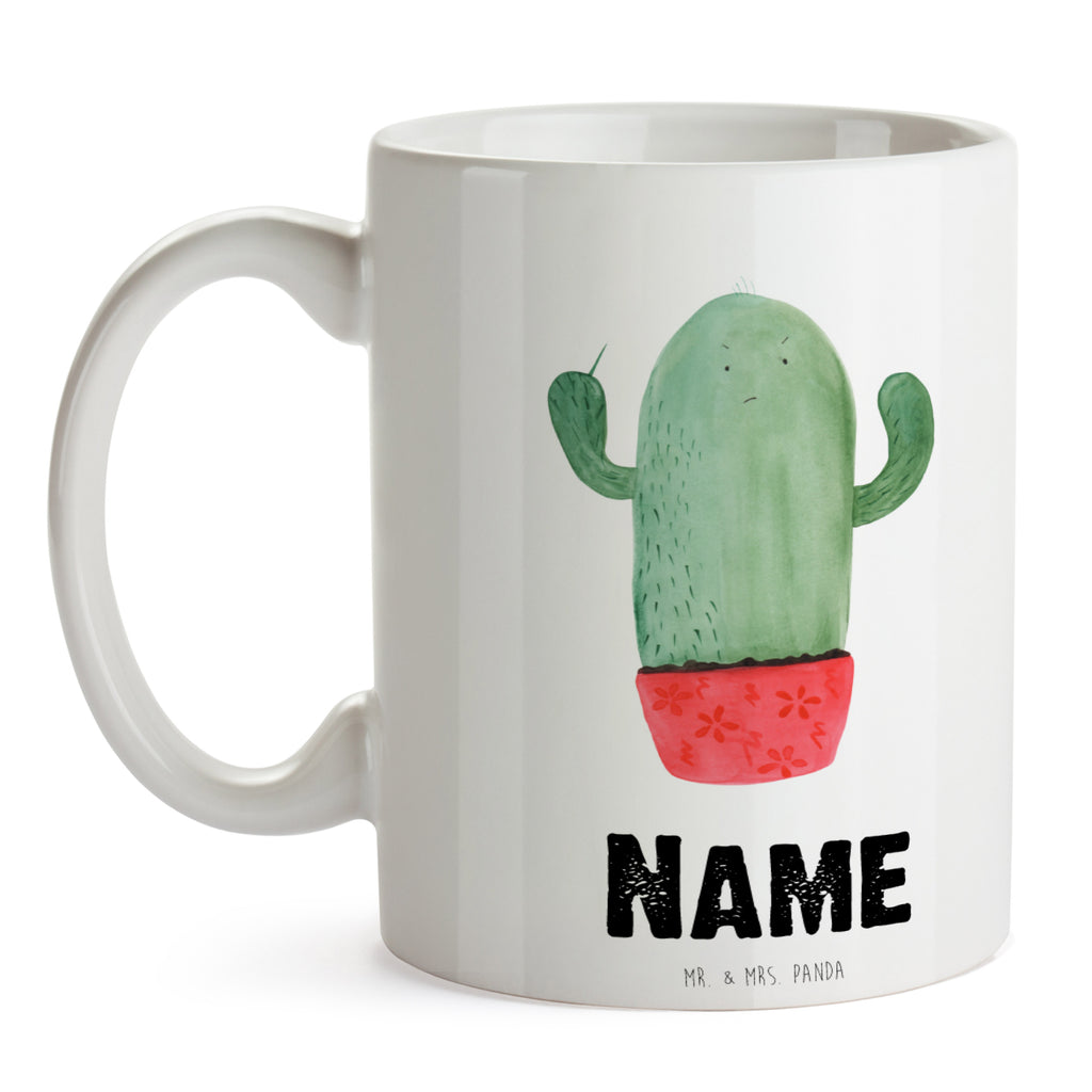 Personalisierte Tasse Kaktus wütend Personalisierte Tasse, Namenstasse, Wunschname, Personalisiert, Tasse, Namen, Drucken, Tasse mit Namen, Kaktus, Kakteen, ärgern, Büro, Schule, Büroalltag, Chefin, Kollege, Kollegin, wütend