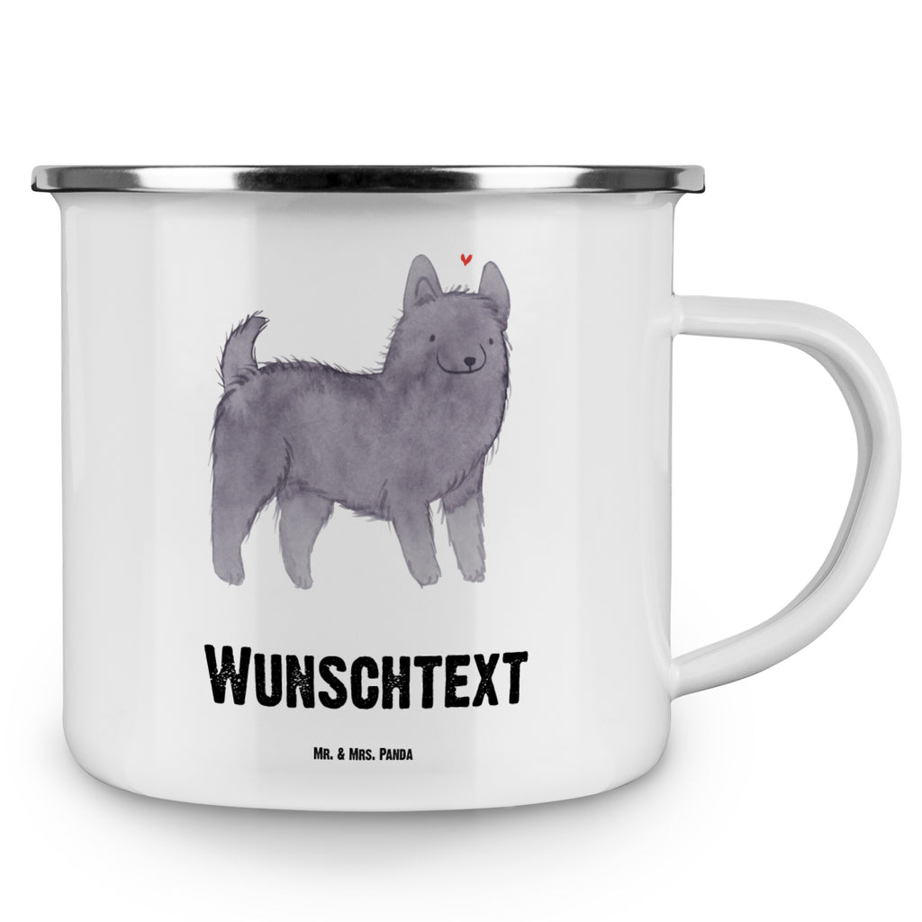 Personalisierte Emaille Tasse Schipperke Lebensretter Emaille Tasse personalisiert, Emaille Tasse mit Namen, Campingtasse personalisiert, Namenstasse, Campingtasse bedrucken, Campinggeschirr personalsisert, tasse mit namen, personalisierte tassen, personalisierte tasse, tasse selbst gestalten, tasse bedrucken, tassen bedrucken, Hund, Hunderasse, Rassehund, Hundebesitzer, Geschenk, Tierfreund, Schenken, Welpe, Schipperke, belgische Hunderasse