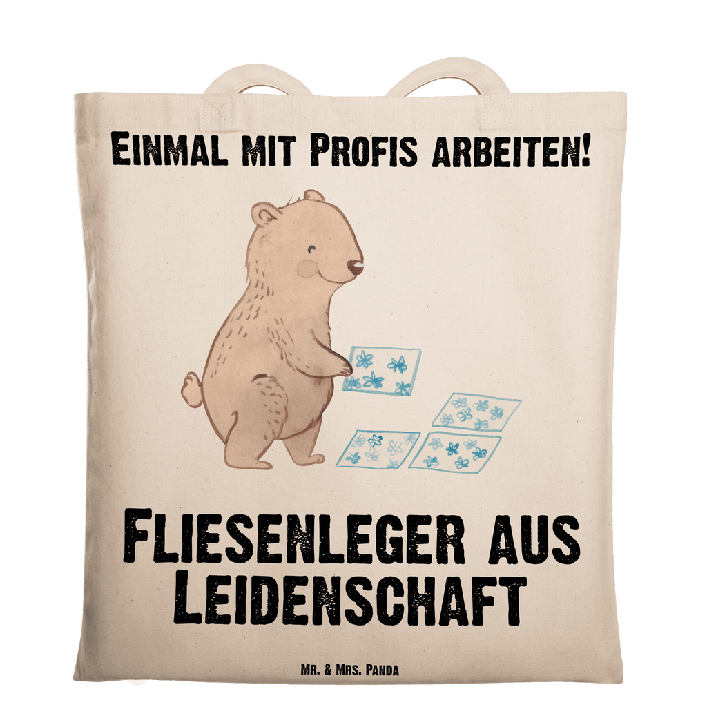 Tragetasche Fliesenleger aus Leidenschaft Beuteltasche, Beutel, Einkaufstasche, Jutebeutel, Stoffbeutel, Tasche, Shopper, Umhängetasche, Strandtasche, Schultertasche, Stofftasche, Tragetasche, Badetasche, Jutetasche, Einkaufstüte, Laptoptasche, Beruf, Ausbildung, Jubiläum, Abschied, Rente, Kollege, Kollegin, Geschenk, Schenken, Arbeitskollege, Mitarbeiter, Firma, Danke, Dankeschön, Fliesenleger, Gesellenprüfung, Fliesenlegermeister, Fliesenlegerbetrieb, Fliesenfachhandel, Handwerk