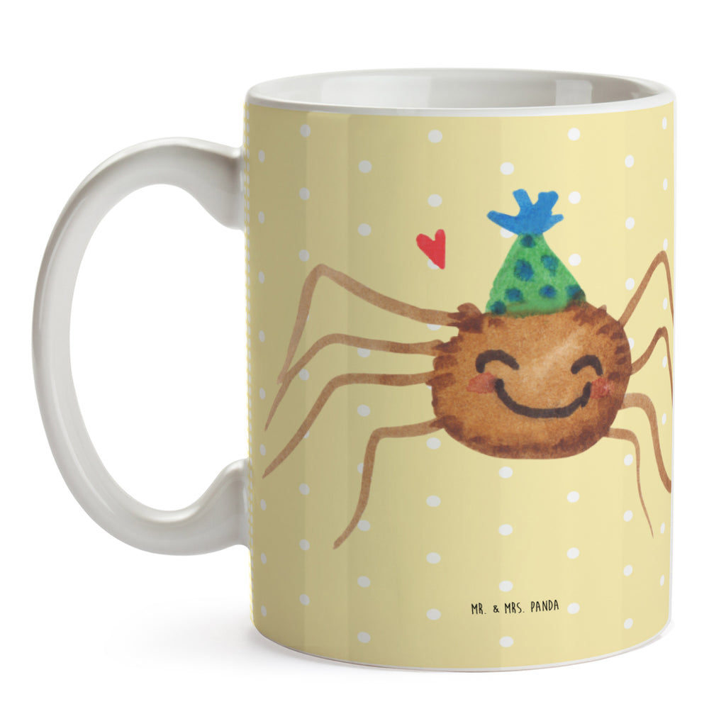 Tasse Spinne Agathe Party Tasse, Kaffeetasse, Teetasse, Becher, Kaffeebecher, Teebecher, Keramiktasse, Porzellantasse, Büro Tasse, Geschenk Tasse, Tasse Sprüche, Tasse Motive, Spinne Agathe, Spinne, Agathe, Videos, Merchandise, Selbstliebe, Wunder, Motivation, Glück