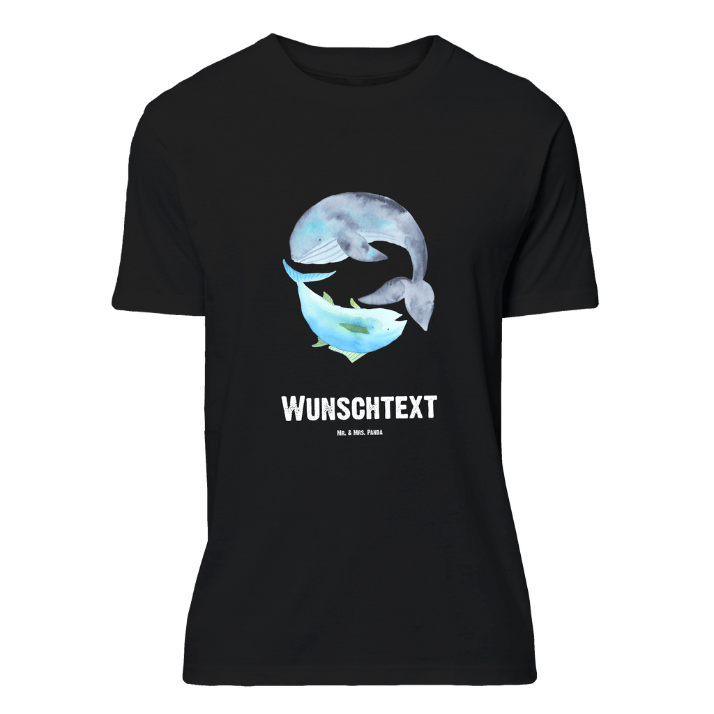 Personalisiertes T-Shirt Walfisch & Thunfisch T-Shirt Personalisiert, T-Shirt mit Namen, T-Shirt mit Aufruck, Männer, Frauen, Wunschtext, Bedrucken, Tiermotive, Gute Laune, lustige Sprüche, Tiere, Wal, Wahl, Tunfisch, Wortwitz lustig, Spruch lustig, Flachwitz, Witz, Spruch des Tages, Flachwitz Geschenk