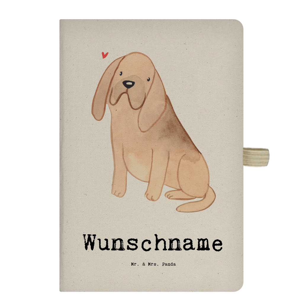 DIN A4 Personalisiertes Notizbuch Bloodhound Lebensretter Personalisiertes Notizbuch, Notizbuch mit Namen, Notizbuch bedrucken, Personalisierung, Namensbuch, Namen, Hund, Hunderasse, Rassehund, Hundebesitzer, Geschenk, Tierfreund, Schenken, Welpe, Bluthund, Bloodhound, St. Hubertushund, Chien de Saint Hubert