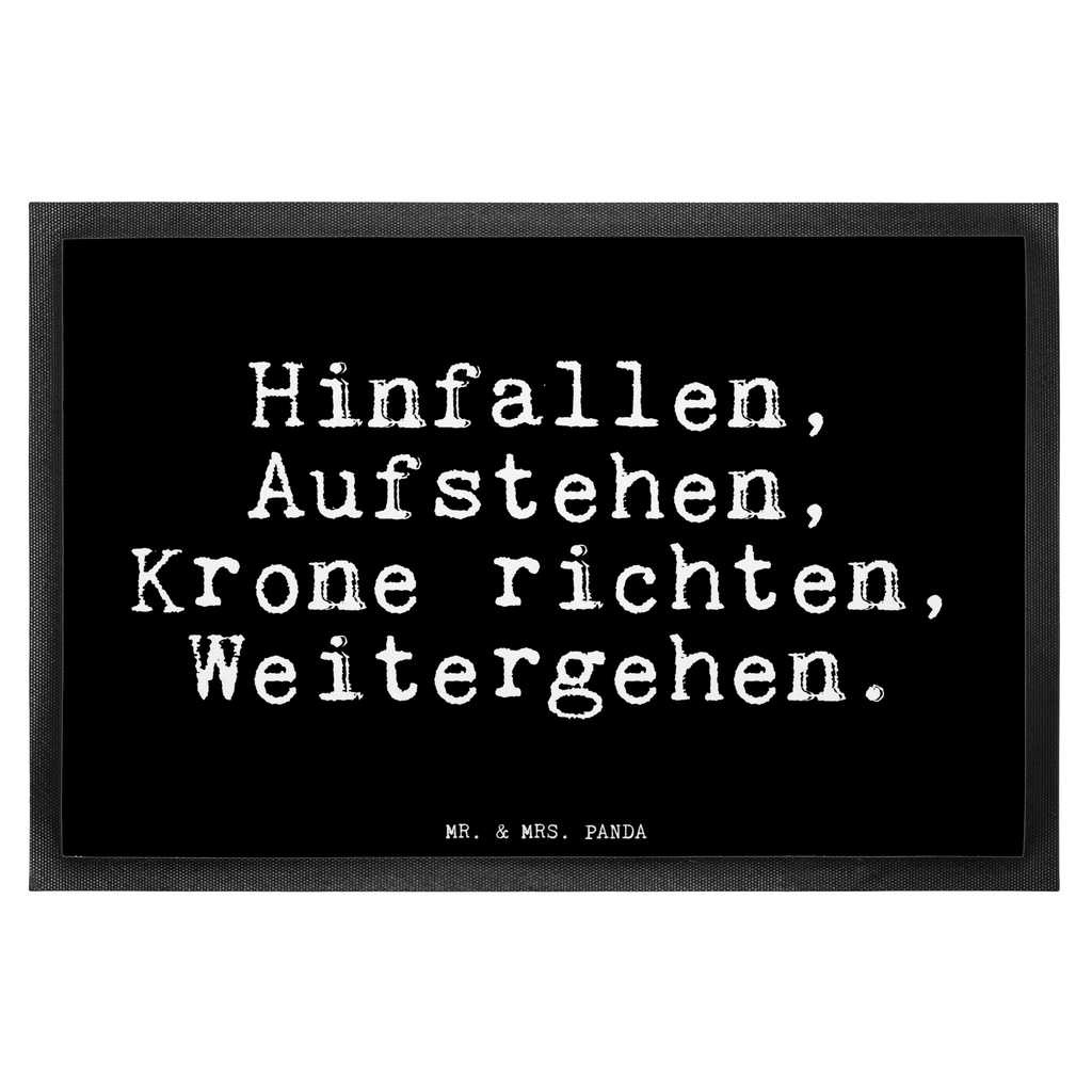 Fußmatte Fun Talk Hinfallen, Aufstehen, Krone richten, Weitergehen. Türvorleger, Schmutzmatte, Fußabtreter, Matte, Schmutzfänger, Fußabstreifer, Schmutzfangmatte, Türmatte, Motivfußmatte, Haustürmatte, Vorleger, Fussmatten, Fußmatten, Gummimatte, Fußmatte außen, Fußmatte innen, Fussmatten online, Gummi Matte, Sauberlaufmatte, Fußmatte waschbar, Fußmatte outdoor, Schmutzfangmatte waschbar, Eingangsteppich, Fußabstreifer außen, Fußabtreter außen, Schmutzfangteppich, Fußmatte außen wetterfest, Spruch, Sprüche, lustige Sprüche, Weisheiten, Zitate, Spruch Geschenke, Glizer Spruch Sprüche Weisheiten Zitate Lustig Weisheit Worte