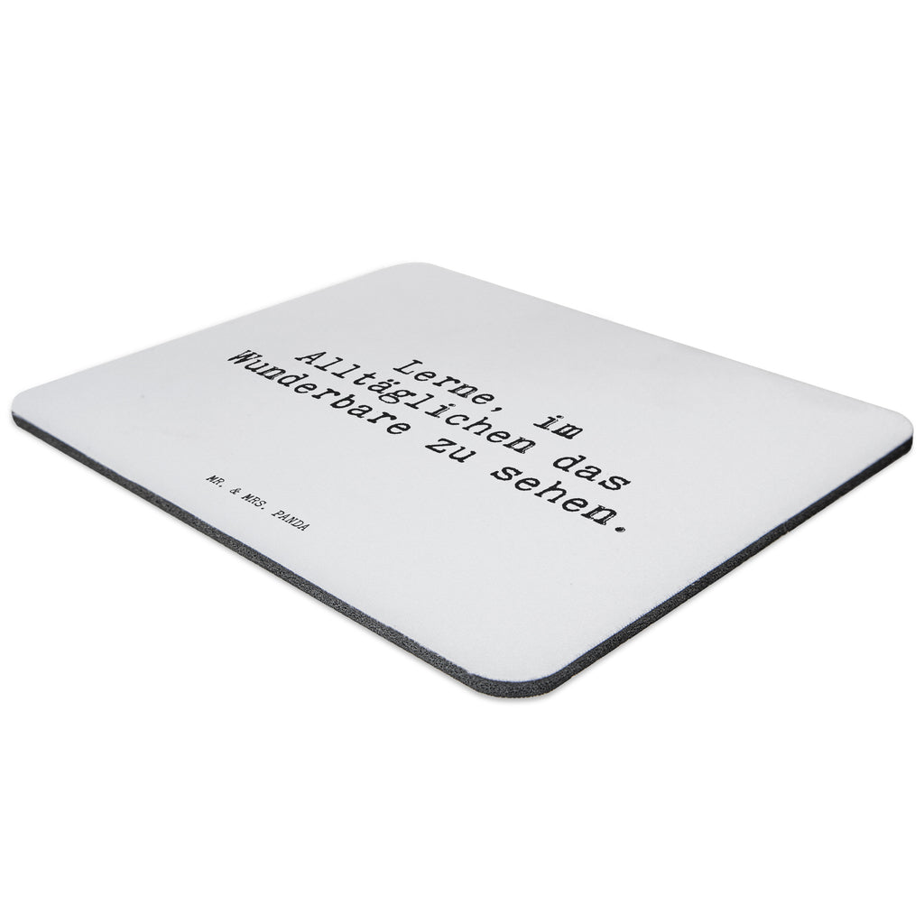 Mauspad Sprüche und Zitate Lerne, im Alltäglichen das Wunderbare zu sehen. Mousepad, Computer zubehör, Büroausstattung, PC Zubehör, Arbeitszimmer, Mauspad, Einzigartiges Mauspad, Designer Mauspad, Mausunterlage, Mauspad Büro, Spruch, Sprüche, lustige Sprüche, Weisheiten, Zitate, Spruch Geschenke, Spruch Sprüche Weisheiten Zitate Lustig Weisheit Worte