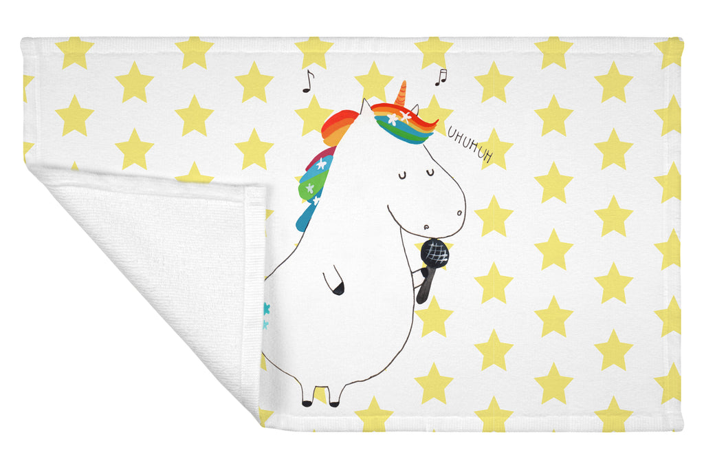 Handtuch Einhorn Sänger Gästetuch, Reisehandtuch, Sport Handtuch, Frottier, Kinder Handtuch, Einhorn, Einhörner, Einhorn Deko, Pegasus, Unicorn, Glitzer, Konfetti, Party, Geburtstag, Feier, Fest, Disco, Sängerin, Sänger, Freundin