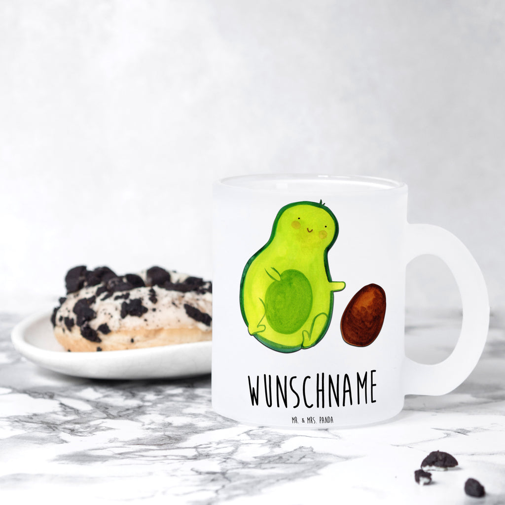 Personalisierte Teetasse Avocado rollt Kern Personalisierte Teetasse, Personalisiertes Teeglas, Personalisierter Teebecher, Personalisierte Glas Teetasse, Personalisierte Teetasse aus Glas, Teetasse mit Namen, Teeglas mit Namen, Teebecher mit Namen, Glas Teetasse mit Namen, Teetasse aus Glas mit Namen, Teetasse Wunschname, Teetasse selbst gestalten., Avocado, Veggie, Vegan, Gesund, Avocados, Schwanger, Geburt, Geburtstag, Säugling, Kind, erstes Kind, zur Geburt, Schwangerschaft, Babyparty, Baby, große Liebe, Liebe, Love