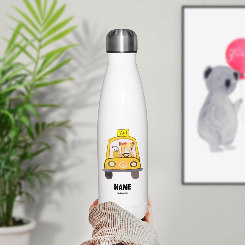 Personalisierte Thermosflasche Taxifahrerin mit Herz Personalisierte Isolierflasche, Personalisierte Thermoflasche, Personalisierte Trinkflasche, Trinkflasche Mit Namen, Wunschname, Bedrucken, Namensflasche, Beruf, Ausbildung, Jubiläum, Abschied, Rente, Kollege, Kollegin, Geschenk, Schenken, Arbeitskollege, Mitarbeiter, Firma, Danke, Dankeschön