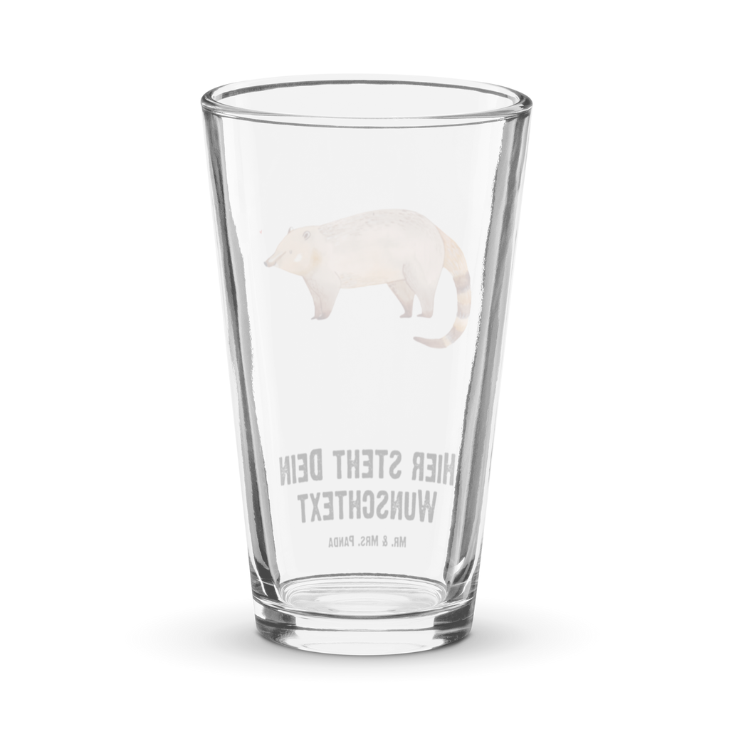 Personalisiertes Trinkglas Nasenbär Personalisiertes Trinkglas, Personalisiertes Glas, Personalisiertes Pint Glas, Personalisiertes Bierglas, Personalisiertes Cocktail Glas, Personalisiertes Wasserglas, Glas mit Namen, Glas selber bedrucken, Wunschtext, Selbst drucken, Wunschname, Tiermotive, Gute Laune, lustige Sprüche, Tiere, Nasenbär, Nasenbären, Rüsselbär, Bär