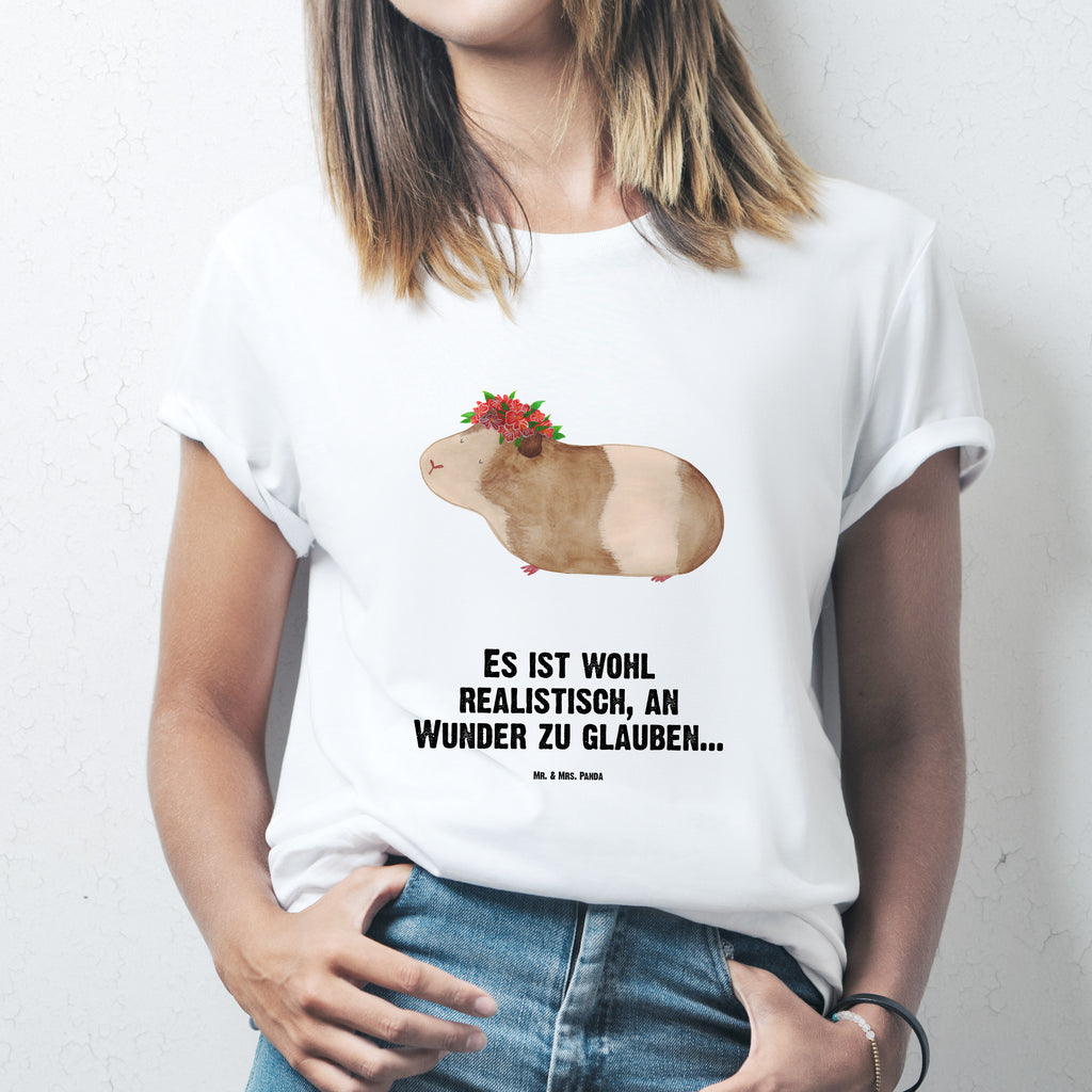 T-Shirt Standard Meerschweinchen weise T-Shirt, Shirt, Tshirt, Lustiges T-Shirt, T-Shirt mit Spruch, Party, Junggesellenabschied, Jubiläum, Geburstag, Herrn, Damen, Männer, Frauen, Schlafshirt, Nachthemd, Sprüche, Tiermotive, Gute Laune, lustige Sprüche, Tiere, Meerschweinchen, Meerie, Meeries, Wunder, Blumenkind, Realität, Spruch, Weisheit, Motivation, Wunderland