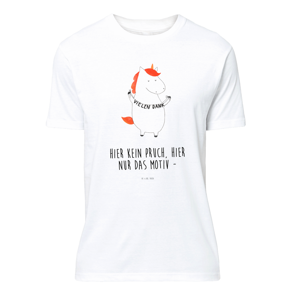 T-Shirt Standard Einhorn Vielen Dank T-Shirt, Shirt, Tshirt, Lustiges T-Shirt, T-Shirt mit Spruch, Party, Junggesellenabschied, Jubiläum, Geburstag, Herrn, Damen, Männer, Frauen, Schlafshirt, Nachthemd, Sprüche, Einhorn, Einhörner, Einhorn Deko, Pegasus, Unicorn, Danke, vielen Dank, Dankeschön, Danksagung