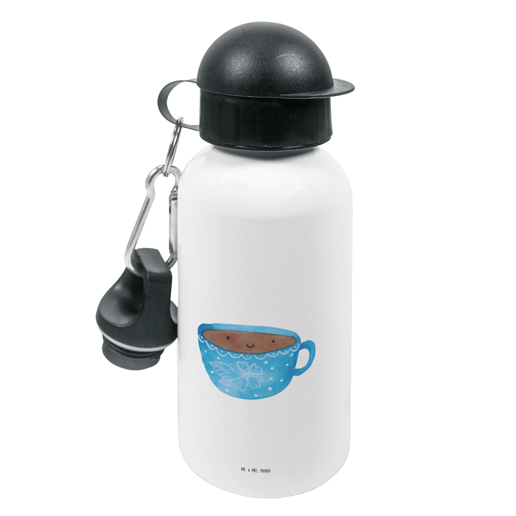 Kindertrinkflasche Kaffee Tasse Kindertrinkflasche, Kinder Trinkflasche, Trinkflasche, Flasche, Kinderflasche, Kinder, Kids, Kindergarten Flasche, Grundschule, Jungs, Mädchen, Tiermotive, Gute Laune, lustige Sprüche, Tiere, Kaffee, Tasse, Liebe, Geschmack, Genuss, Glücklich