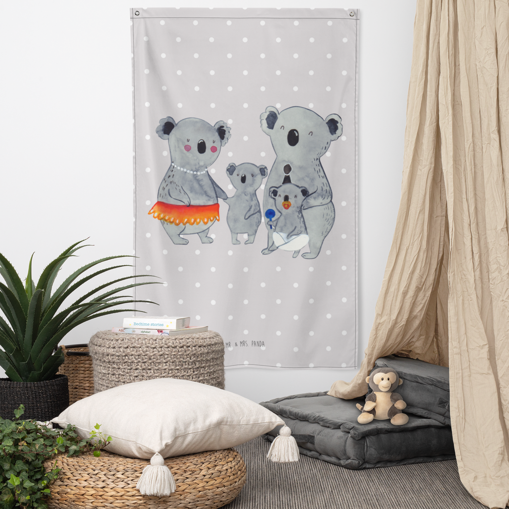 Wandteppich Koala Familie Wandbehang, Dekoration, Boho, Wandteppich, Wandtuch, Wanddeko, Tapisserie, Tapestry, Wandbild, Textil-Kunst, Schmuck-Wandbehang, Wand Deko, Kinderzimmer, Kinderzimmer Wand, Kinderzimmer Deko, Kinderzimmer Wanddeko, Familie, Vatertag, Muttertag, Bruder, Schwester, Mama, Papa, Oma, Opa, Koala, Koalas, Family, Kinder, Geschwister, Familienleben