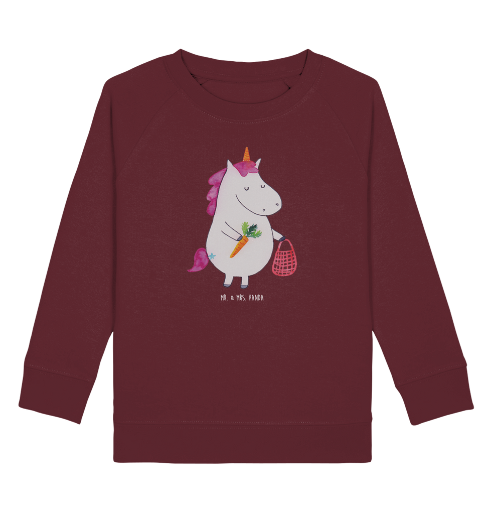 Organic Kinder Pullover Einhorn Gemüse Kinder Pullover, Kinder Sweatshirt, Jungen, Mädchen, Einhorn, Einhörner, Einhorn Deko, Pegasus, Unicorn, Biomarkt, Bio, Gemüse, Wochenmarkt