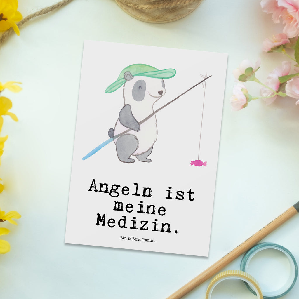 Postkarte Panda Angeln Medizin Postkarte, Karte, Geschenkkarte, Grußkarte, Einladung, Ansichtskarte, Geburtstagskarte, Einladungskarte, Dankeskarte, Ansichtskarten, Einladung Geburtstag, Einladungskarten Geburtstag, Geschenk, Sport, Sportart, Hobby, Schenken, Danke, Dankeschön, Auszeichnung, Gewinn, Sportler, angeln, Angelsport, Angelverein, Angler, angeln gehen, Hobbyangler