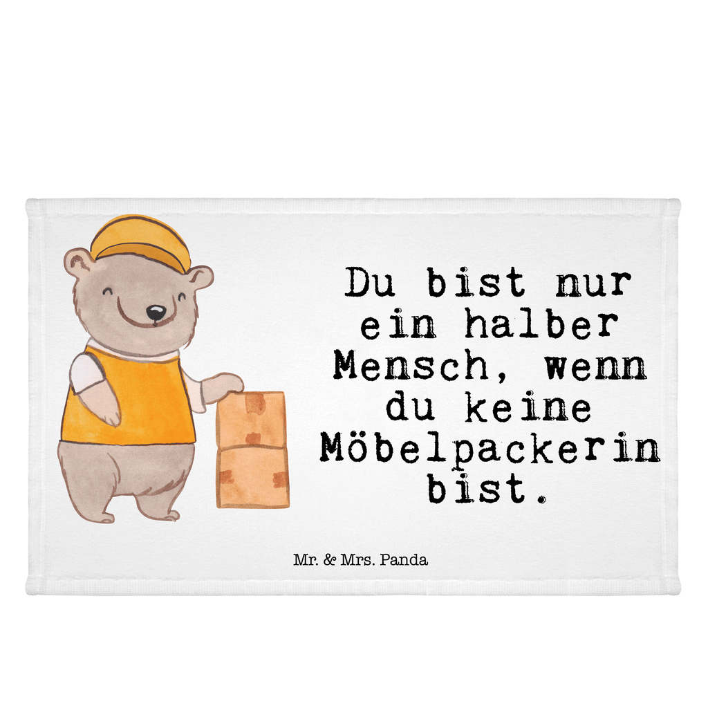 Handtuch Möbelpackerin mit Herz Gästetuch, Reisehandtuch, Sport Handtuch, Frottier, Kinder Handtuch, Beruf, Ausbildung, Jubiläum, Abschied, Rente, Kollege, Kollegin, Geschenk, Schenken, Arbeitskollege, Mitarbeiter, Firma, Danke, Dankeschön, Möbelpackerin, Umzugshelferin, Umzugsfirma, Umzugsservice