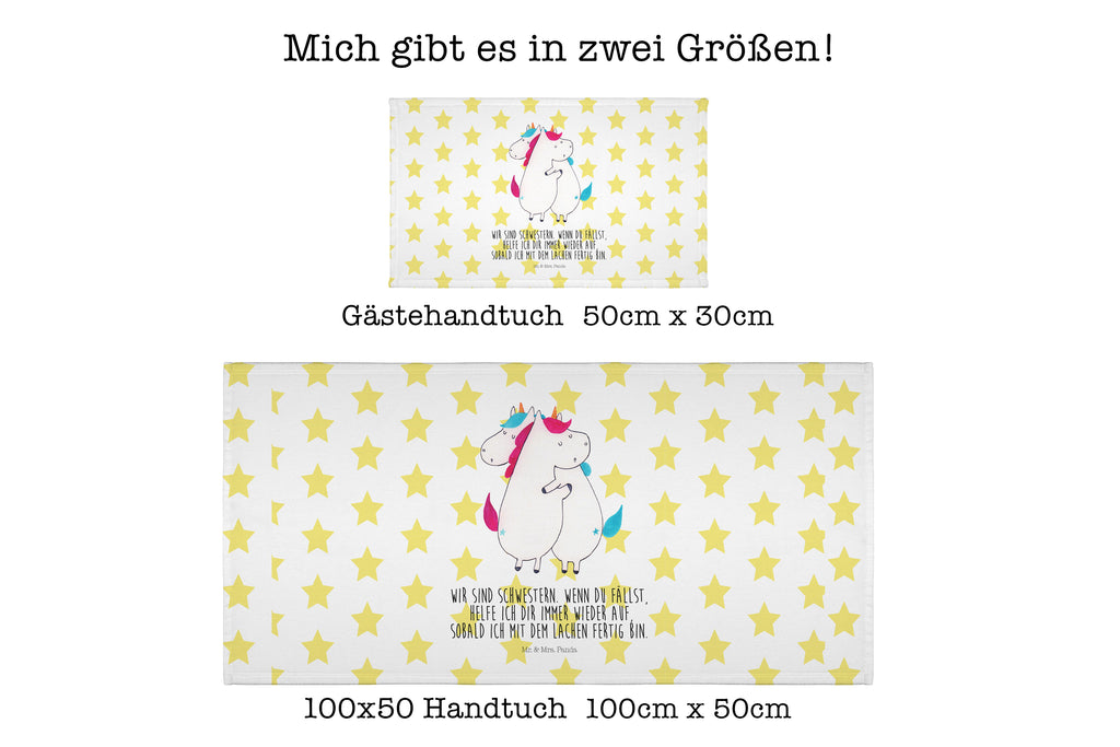 Handtuch Einhörner Umarmen Handtuch, Badehandtuch, Badezimmer, Handtücher, groß, Kinder, Baby, Einhorn, Einhörner, Einhorn Deko, Pegasus, Unicorn, Freundinnen, Freundin, BFF, Schwester, Schwestern, Familie, Geschwister, Sister, Liebe