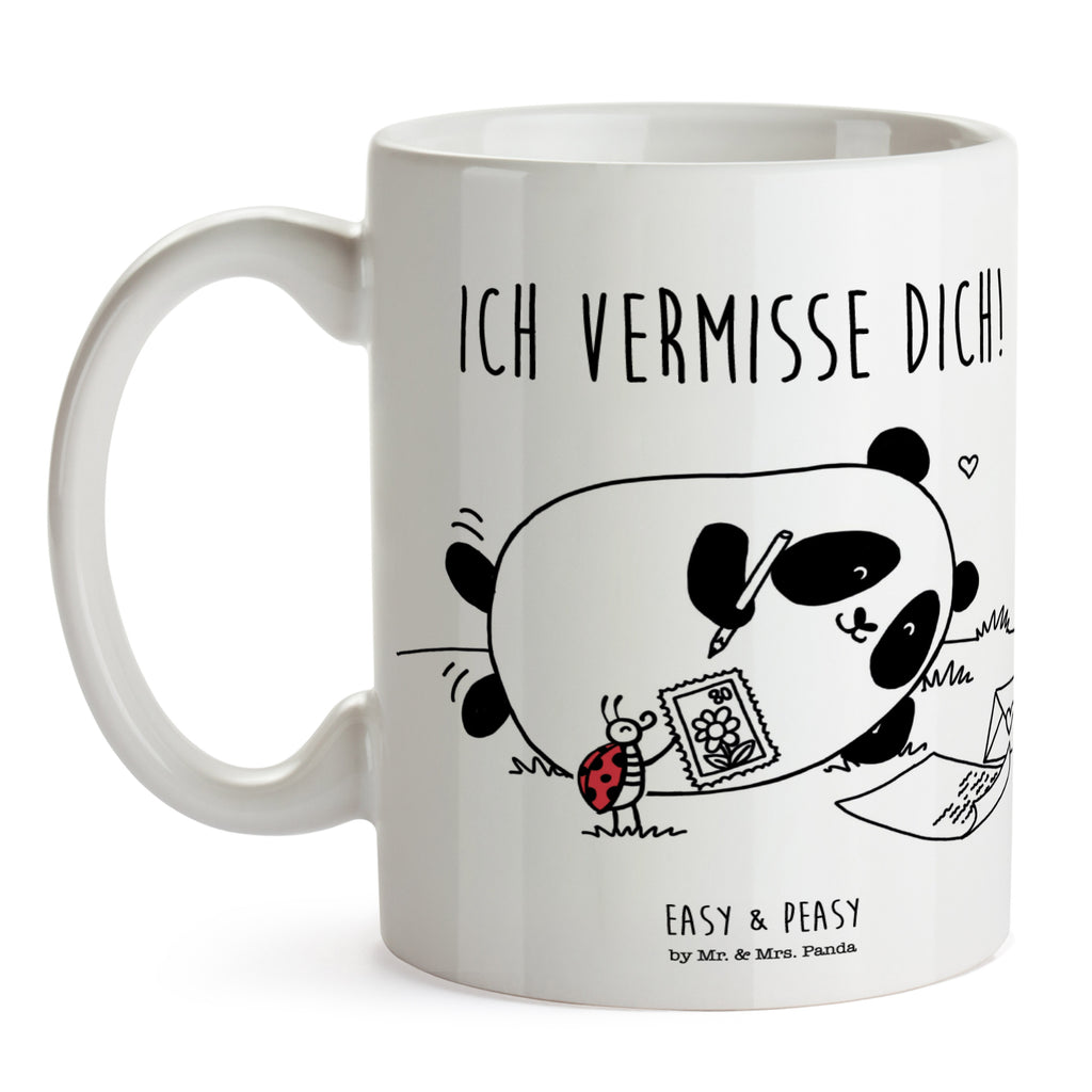 Tasse Easy & Peasy Vermissen Tasse, Kaffeetasse, Teetasse, Becher, Kaffeebecher, Teebecher, Keramiktasse, Porzellantasse, Büro Tasse, Geschenk Tasse, Tasse Sprüche, Tasse Motive, Kaffeetassen, Tasse bedrucken, Designer Tasse, Cappuccino Tassen, Schöne Teetassen