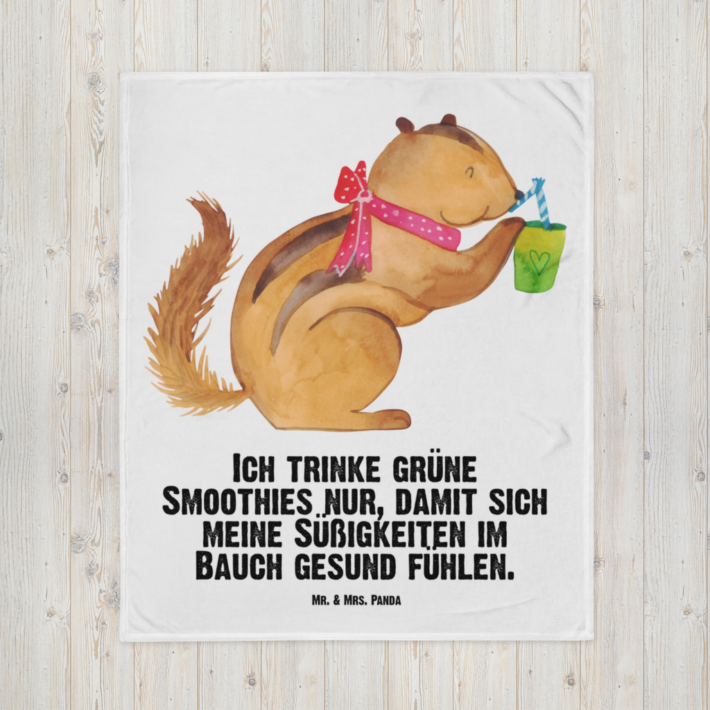 Babydecke Eichhörnchen Smoothie Babydecke, Babygeschenk, Geschenk Geburt, Babyecke Kuscheldecke, Krabbeldecke, Tiermotive, Gute Laune, lustige Sprüche, Tiere, Green Smoothies, Diät, Abnehmen, Streifenhörnchen, Eichhörnchen