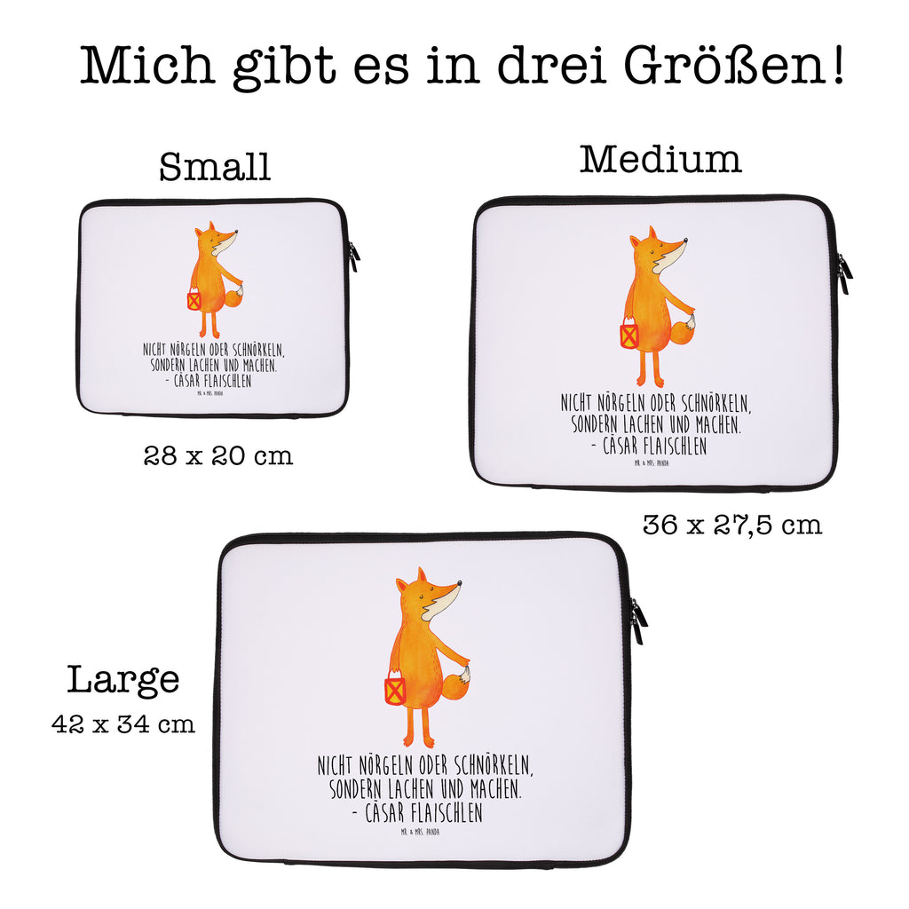 Notebook Tasche Fuchs Laterne Notebook Tasche, Laptop, Computertasche, Tasche, Notebook-Tasche, Notebook-Reisehülle, Notebook Schutz, Fuchs, Füchse, Spruch trösten, Liebeskummer Spruch, Laterne, Sankt Martin, Laternenumzug, Aufmuntern, Cäsar Otto Hugo Flaischlen