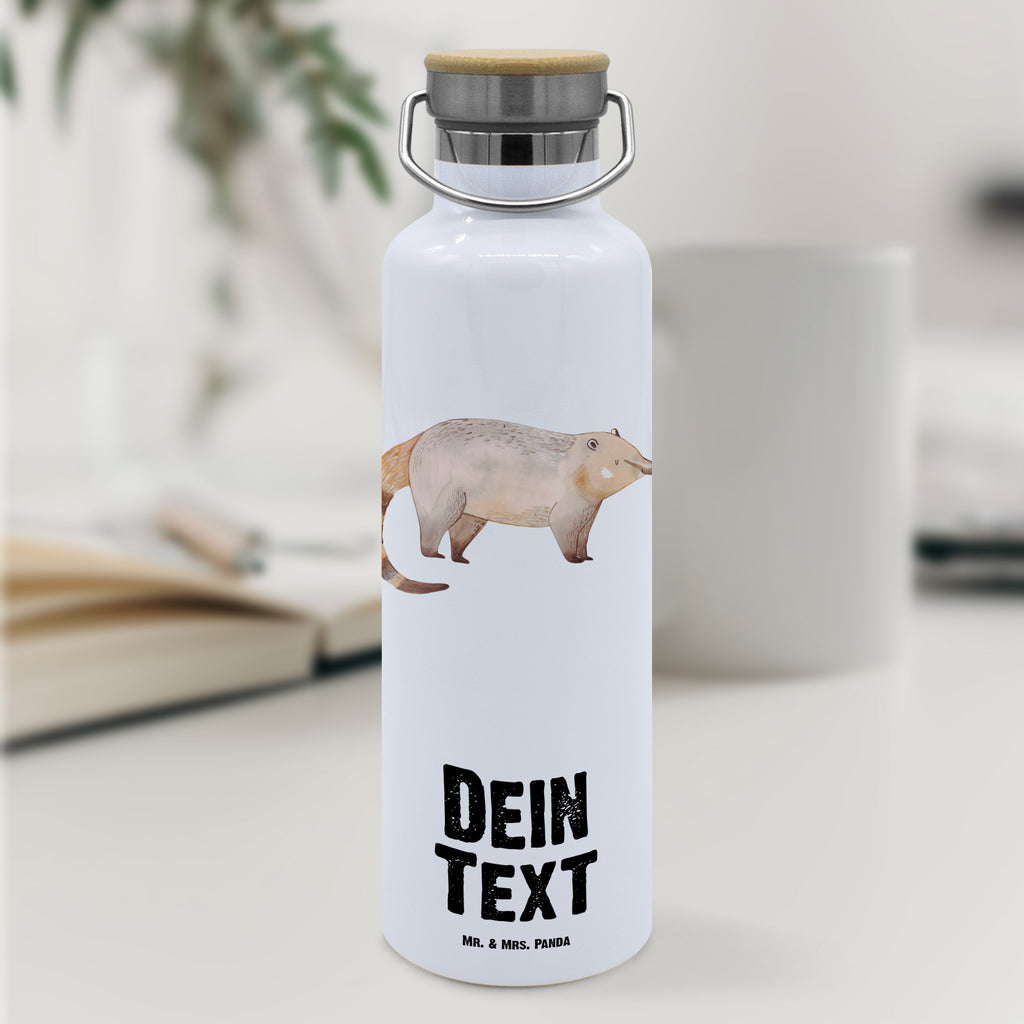 Personalisierte Trinkflasche Nasenbär Personalisierte Trinkflasche, Trinkflasche mit Namen, Trinkflasche bedrucken, Flasche personalisiert, Trinkflasch mit Aufdruck, Trinkflasche Werbegeschenk, Namensaufdruck Trinkflasche, Sportflasche personalisiert, Trinkflasche Sport, Tiermotive, Gute Laune, lustige Sprüche, Tiere, Nasenbär, Nasenbären, Rüsselbär, Bär