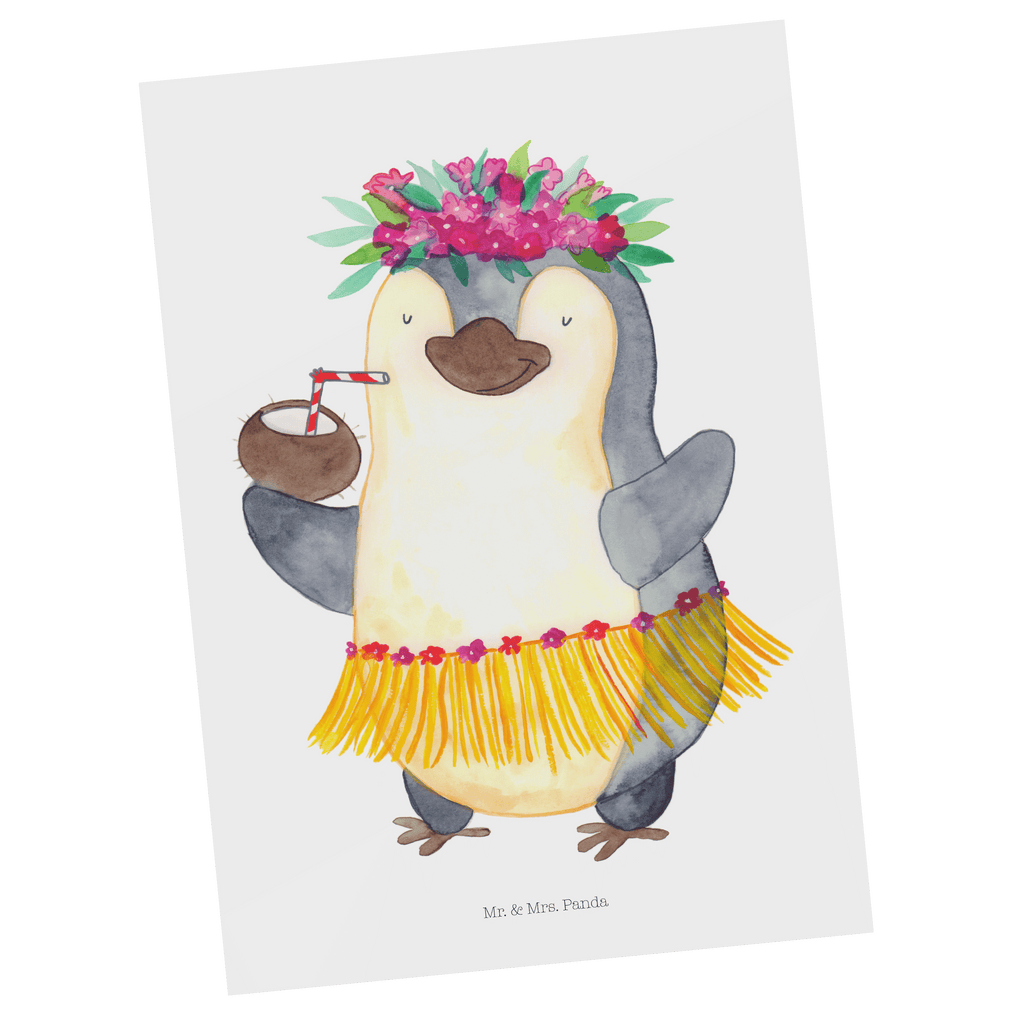 Postkarte Pinguin Kokosnuss Postkarte, Karte, Geschenkkarte, Grußkarte, Einladung, Ansichtskarte, Geburtstagskarte, Einladungskarte, Dankeskarte, Ansichtskarten, Einladung Geburtstag, Einladungskarten Geburtstag, Pinguin, Aloha, Hawaii, Urlaub, Kokosnuss, Pinguine