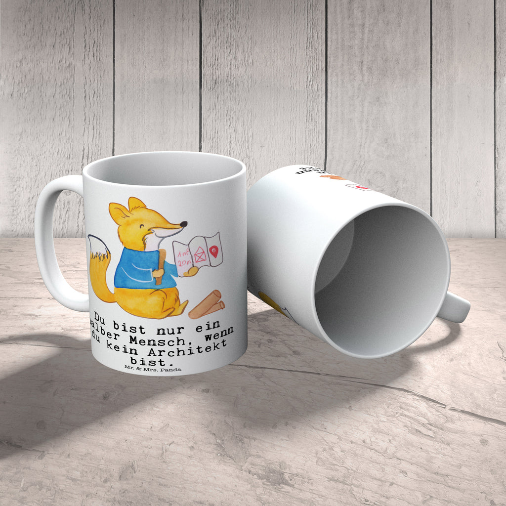 Tasse Architekt mit Herz Tasse, Kaffeetasse, Teetasse, Becher, Kaffeebecher, Teebecher, Keramiktasse, Porzellantasse, Büro Tasse, Geschenk Tasse, Tasse Sprüche, Tasse Motive, Kaffeetassen, Tasse bedrucken, Designer Tasse, Cappuccino Tassen, Schöne Teetassen, Beruf, Ausbildung, Jubiläum, Abschied, Rente, Kollege, Kollegin, Geschenk, Schenken, Arbeitskollege, Mitarbeiter, Firma, Danke, Dankeschön, Architekt, Innenarchitekt, Architekturbüro, Bauarbeiter