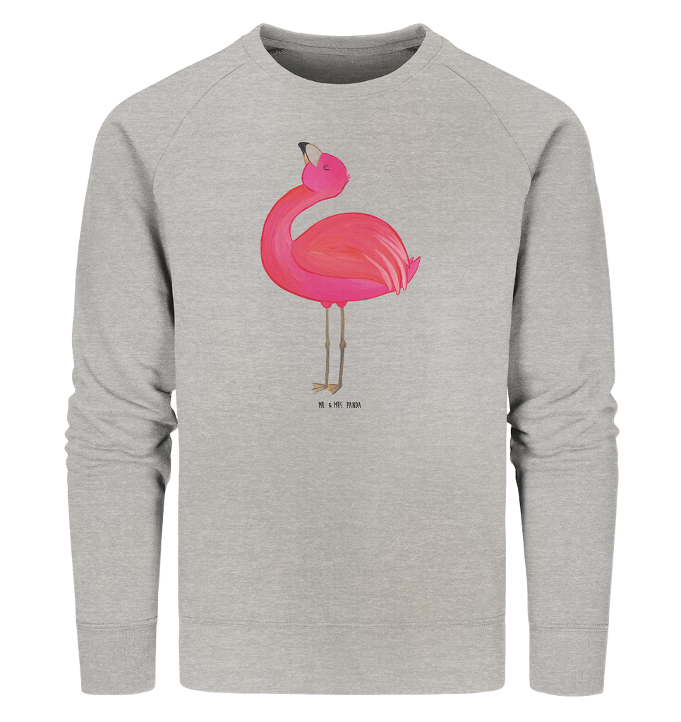 Organic Pullover Flamingo Stolz Pullover, Pullover Männer, Pullover Frauen, Sweatshirt, Sweatshirt Männer, Sweatshirt Frauen, Unisex, Flamingo, stolz, Freude, Selbstliebe, Selbstakzeptanz, Freundin, beste Freundin, Tochter, Mama, Schwester