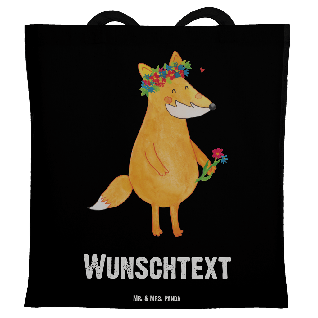 Personalisierte Tragetasche Fuchs Blumenliebe Personalisierte Beuteltasche, Personalisierter Beutel, Personalisierte Einkaufstasche, Personalisierter Jutebeutel, Personalisierter Stoffbeutel, Tragetasche mit Namen, Einkaufstasche mit Namen, Stoffbeutel mit Namen, Personalisierte Tasche, Personalisierte Jutetasche, Personalisierte Kindergartentasche, Fuchs, Füchse, Fox, Liebe, Freundin, Fuchsmädchen, Blumenmädchen, Freundinnen, Liebesbeweis, Blume, Blumen, Motivation, Freude, ich, mich, Selbstliebe