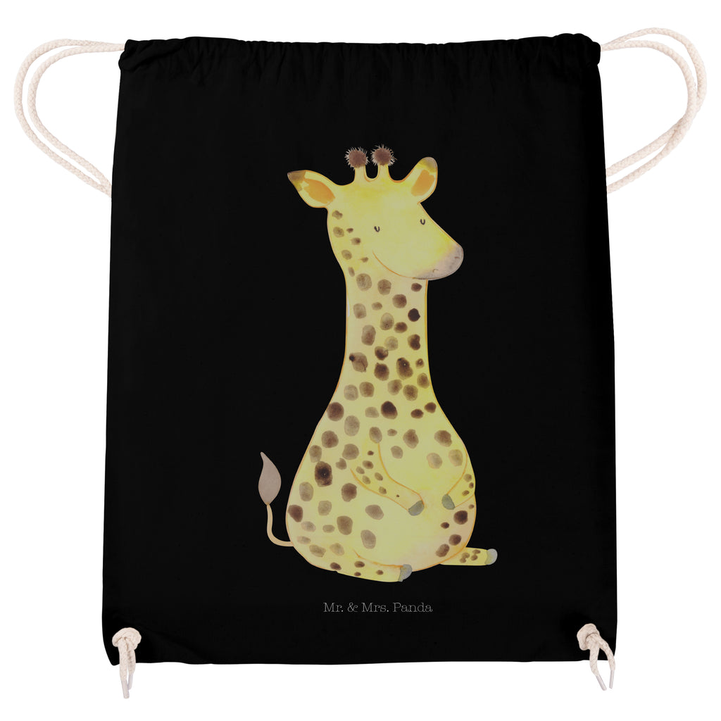 Sportbeutel Giraffe Zufrieden Sportbeutel, Turnbeutel, Beutel, Sporttasche, Tasche, Stoffbeutel, Sportbeutel Kinder, Gymsack, Beutel Rucksack, Kleine Sporttasche, Sportzubehör, Turnbeutel Baumwolle, Afrika, Wildtiere, Giraffe, Zufrieden, Glück, Abenteuer