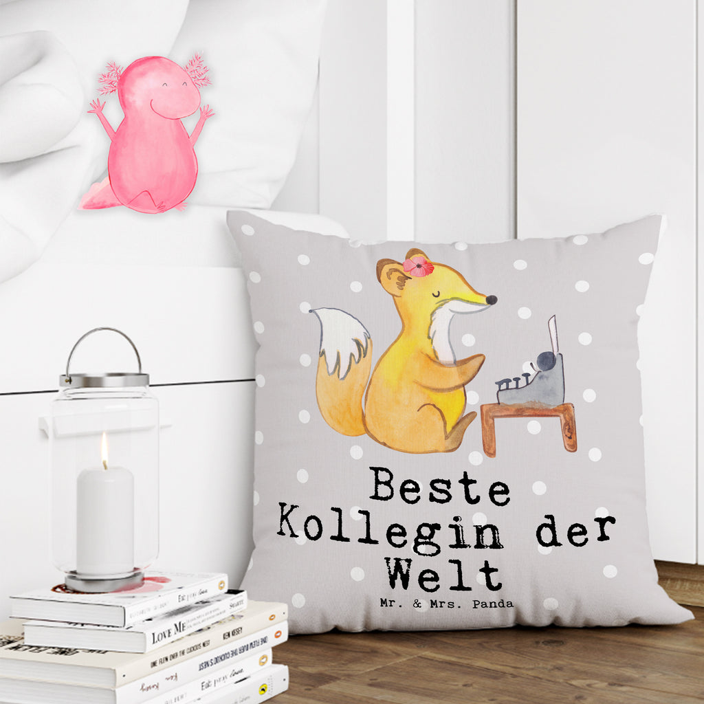 40x40 Kissen Fuchs Beste Kollegin der Welt Kissenhülle, Kopfkissen, Sofakissen, Dekokissen, Motivkissen, sofakissen, sitzkissen, Kissen, Kissenbezüge, Kissenbezug 40x40, Kissen 40x40, Kissenhülle 40x40, Zierkissen, Couchkissen, Dekokissen Sofa, Sofakissen 40x40, Dekokissen 40x40, Kopfkissen 40x40, Kissen 40x40 Waschbar, für, Dankeschön, Geschenk, Schenken, Geburtstag, Geburtstagsgeschenk, Geschenkidee, Danke, Bedanken, Mitbringsel, Freude machen, Geschenktipp, Arbeitskollegin, Kollegin, Freundin, Büro, Abschiedsgeschenk, Ruhestand, Arbeit, Mitarbeiterin, Berufsgenossin, Beruf