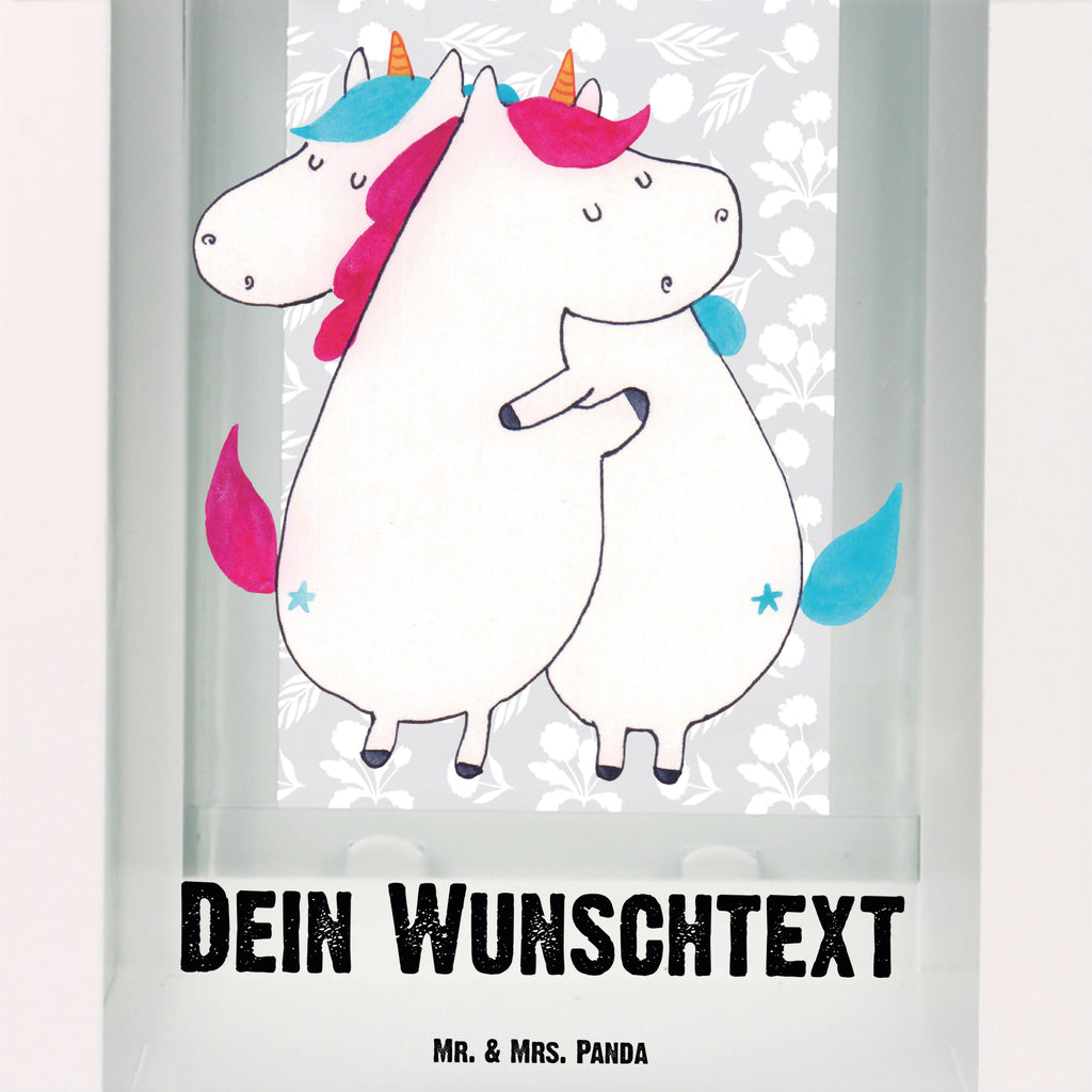 Personalisierte Deko Laterne Einhörner Umarmen Gartenlampe, Gartenleuchte, Gartendekoration, Gartenlicht, Laterne kleine Laternen, XXL Laternen, Laterne groß, Einhorn, Einhörner, Einhorn Deko, Pegasus, Unicorn, Freundinnen, Freundin, BFF, Schwester, Schwestern, Familie, Geschwister, Sister, Liebe