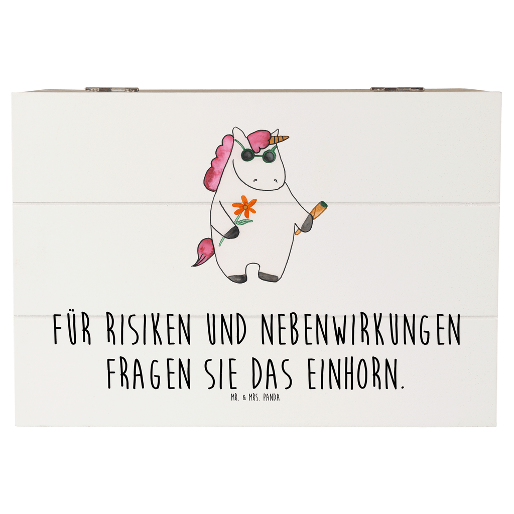 Holzkiste Einhorn Woodstock Holzkiste, Kiste, Schatzkiste, Truhe, Schatulle, XXL, Erinnerungsbox, Erinnerungskiste, Dekokiste, Aufbewahrungsbox, Geschenkbox, Geschenkdose, Einhorn, Einhörner, Einhorn Deko, Pegasus, Unicorn, Kiffen, Joint, Zigarette, Alkohol, Party, Spaß. lustig, witzig, Woodstock