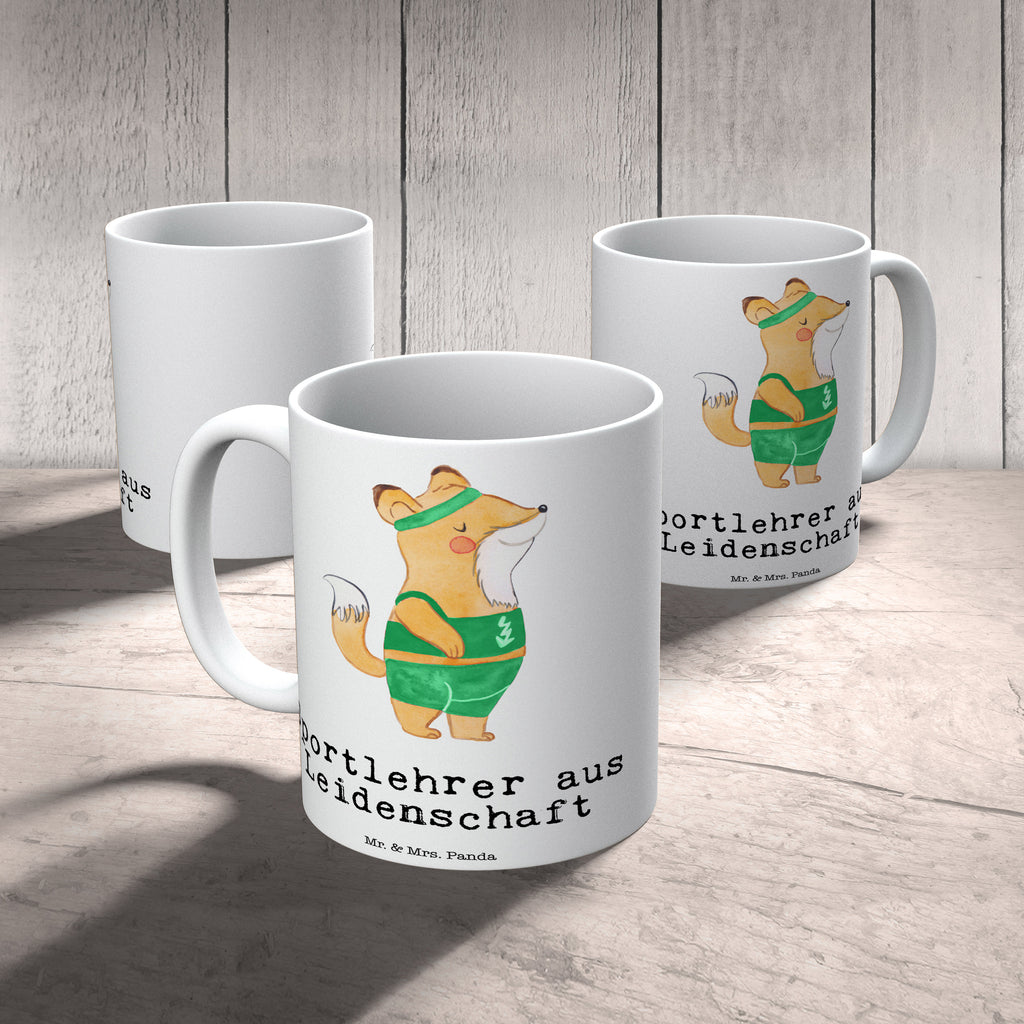 Tasse Sportlehrer aus Leidenschaft Tasse, Kaffeetasse, Teetasse, Becher, Kaffeebecher, Teebecher, Keramiktasse, Porzellantasse, Büro Tasse, Geschenk Tasse, Tasse Sprüche, Tasse Motive, Kaffeetassen, Tasse bedrucken, Designer Tasse, Cappuccino Tassen, Schöne Teetassen, Beruf, Ausbildung, Jubiläum, Abschied, Rente, Kollege, Kollegin, Geschenk, Schenken, Arbeitskollege, Mitarbeiter, Firma, Danke, Dankeschön