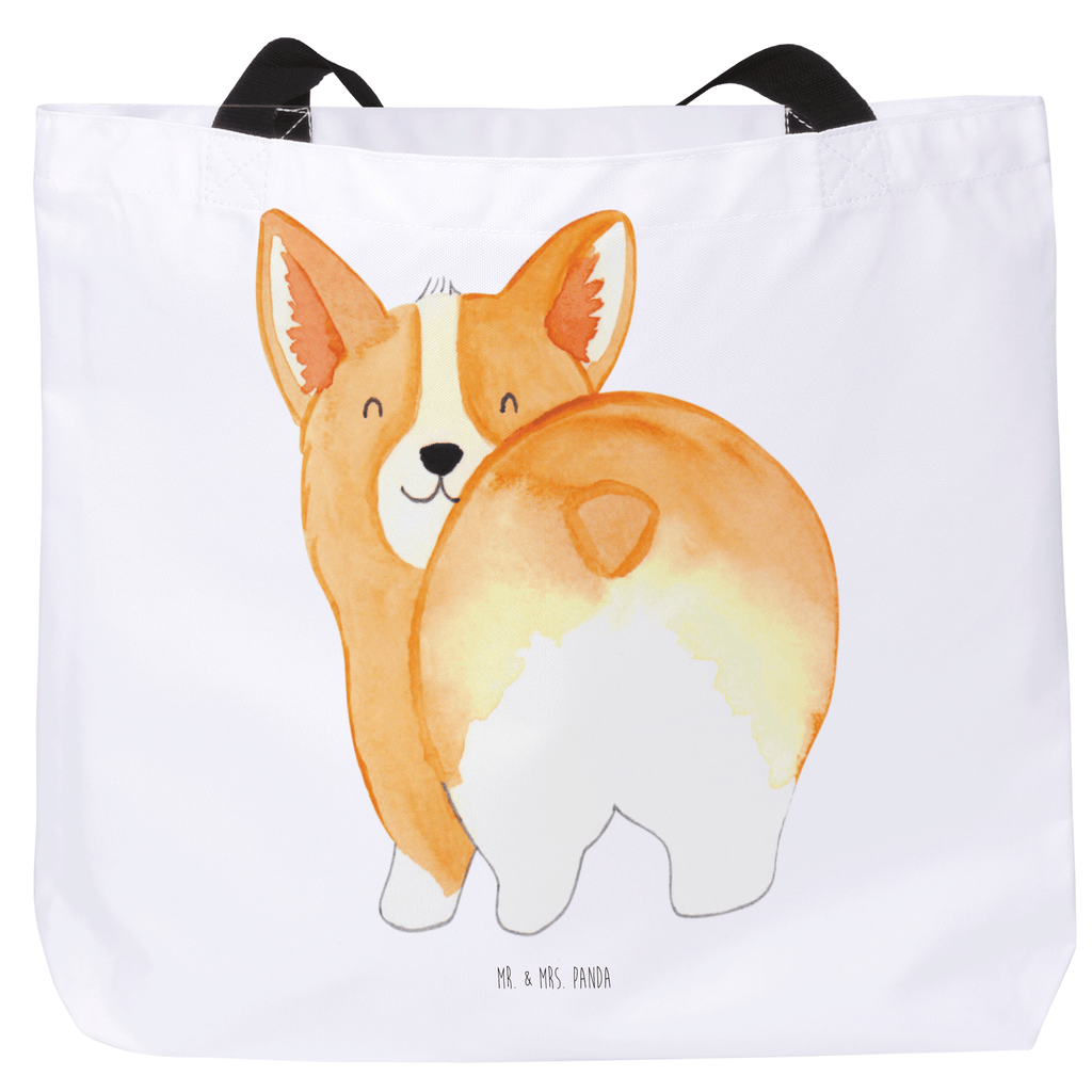 Shopper Corgie Po Beutel, Einkaufstasche, Tasche, Strandtasche, Einkaufsbeutel, Shopper, Schultasche, Freizeittasche, Tragebeutel, Schulbeutel, Alltagstasche, Hund, Hundemotiv, Haustier, Hunderasse, Tierliebhaber, Hundebesitzer, Sprüche, Corgie, Hundeliebe, Motivation, Selbstliebe, Spruch