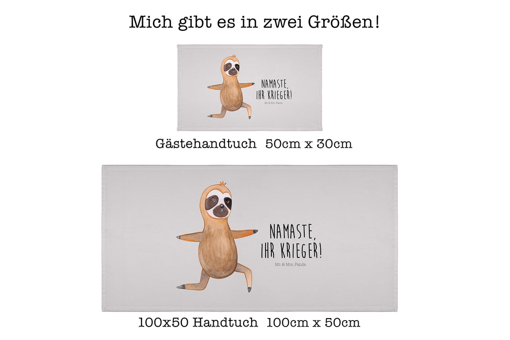 Handtuch Faultier  Yoga Gästetuch, Reisehandtuch, Sport Handtuch, Frottier, Kinder Handtuch, Faultier, Faultier Geschenk, Faultier Deko, Faultiere, faul, Lieblingstier, Yoga, Namaste, Krieger, Yogaübungen, Meditation, Atmung, Gelassenheit, Entspannung