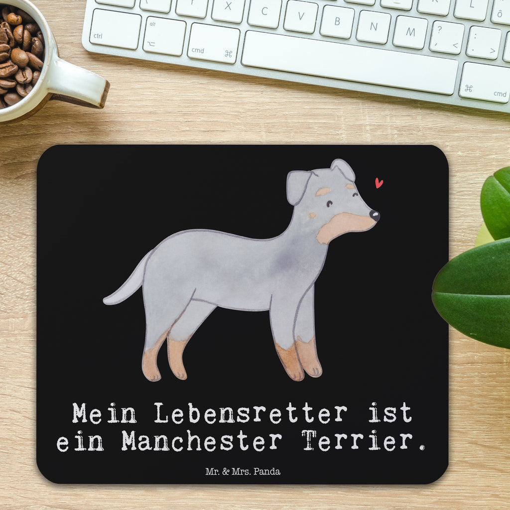 Mauspad Manchester Terrier Lebensretter Mousepad, Computer zubehör, Büroausstattung, PC Zubehör, Arbeitszimmer, Mauspad, Einzigartiges Mauspad, Designer Mauspad, Mausunterlage, Mauspad Büro, Hund, Hunderasse, Rassehund, Hundebesitzer, Geschenk, Tierfreund, Schenken, Welpe, Manchester Terrier