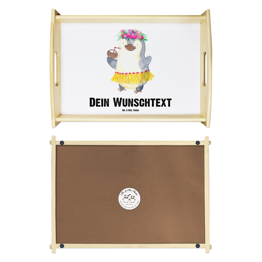 Personalisiertes Serviertablett Pinguin Kokosnuss Personalisiertes Serviertablett, Personalisiertes Tablett, Personalisiertes Holztablett, Personalisiertes Küchentablett, Personalisiertes Dekotablett, Personalisiertes Frühstückstablett, Serviertablett mit Namen, Tablett mit Namen, Pinguin, Aloha, Hawaii, Urlaub, Kokosnuss, Pinguine