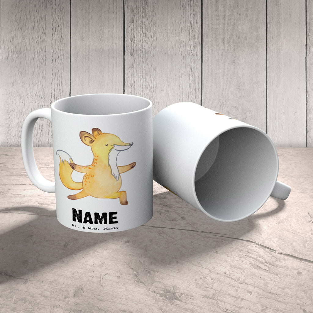 Personalisierte Tasse Kinderyogalehrer mit Herz Personalisierte Tasse, Namenstasse, Wunschname, Personalisiert, Tasse, Namen, Drucken, Tasse mit Namen, Beruf, Ausbildung, Jubiläum, Abschied, Rente, Kollege, Kollegin, Geschenk, Schenken, Arbeitskollege, Mitarbeiter, Firma, Danke, Dankeschön