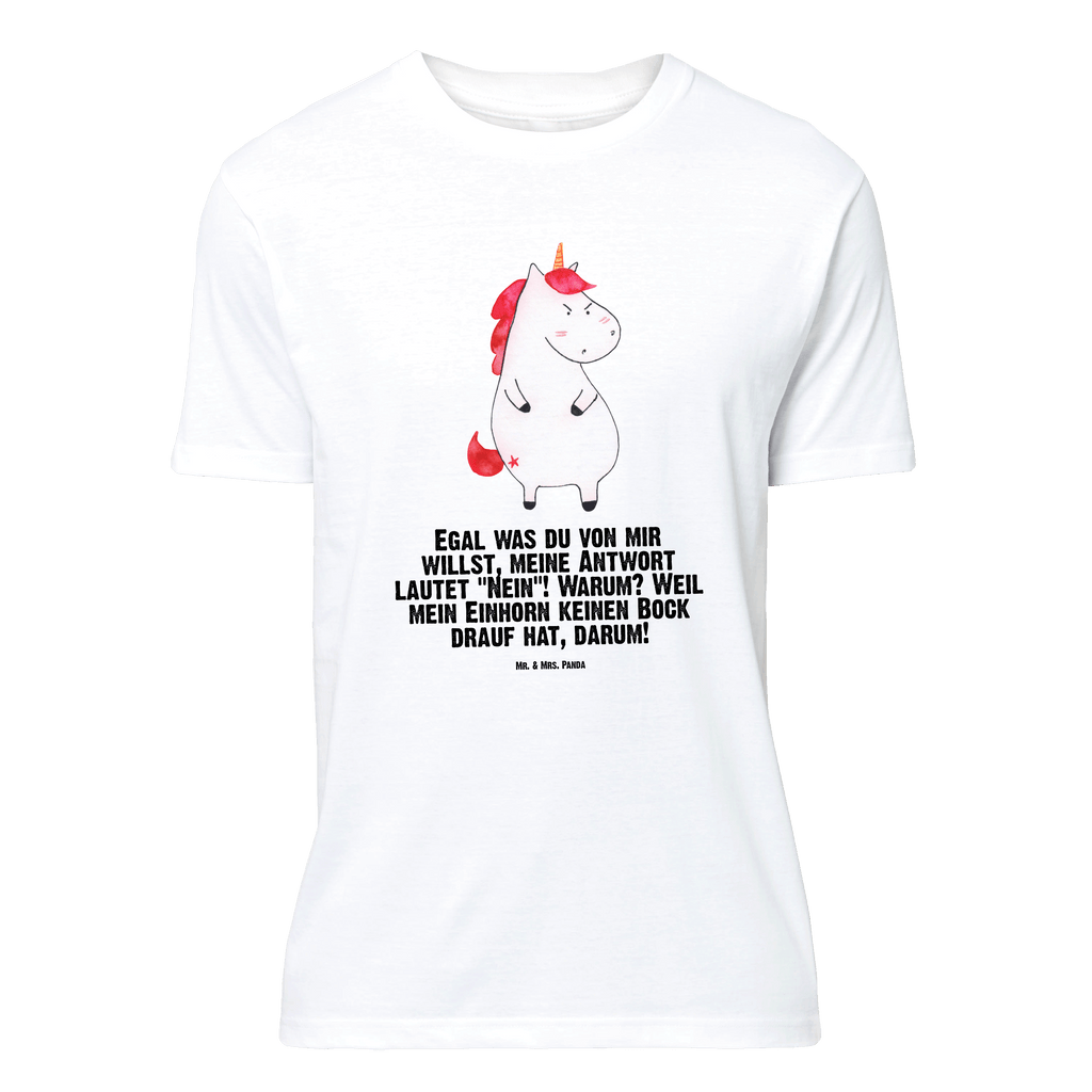 T-Shirt Standard Einhorn wütend T-Shirt, Shirt, Tshirt, Lustiges T-Shirt, T-Shirt mit Spruch, Party, Junggesellenabschied, Jubiläum, Geburstag, Herrn, Damen, Männer, Frauen, Schlafshirt, Nachthemd, Sprüche, Einhorn, Einhörner, Einhorn Deko, Pegasus, Unicorn, Realität, Ansage, lustlos, nein, Büro, Arbeit, wütend, dumme Fragen, lustig, Spaß, Geschenk