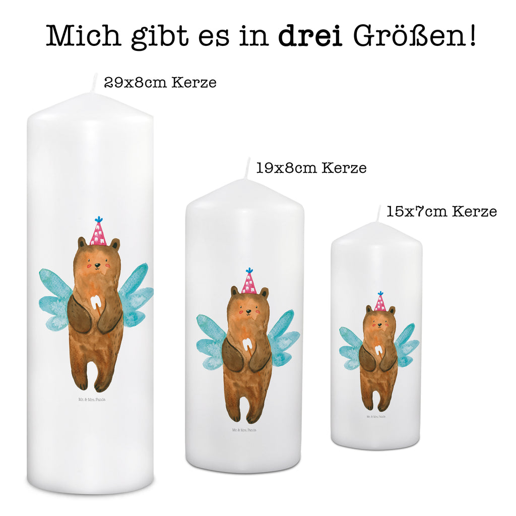 Kerze Zahnfee Bär Kerze, Taufkerze, Kommunionskerze, Geburtstagskerze, Geschenk Kerze, Taufgeschenk Kerze, Kerze mit Druck, Besondere Kerze, Geschenkidee Kerze, Kerze für Kommunion, Geburtstag Kerze, Kommunion Kerze, Bär, Teddy, Teddybär, Zahnfee, Fee, Milchzahn, Erster Zahn