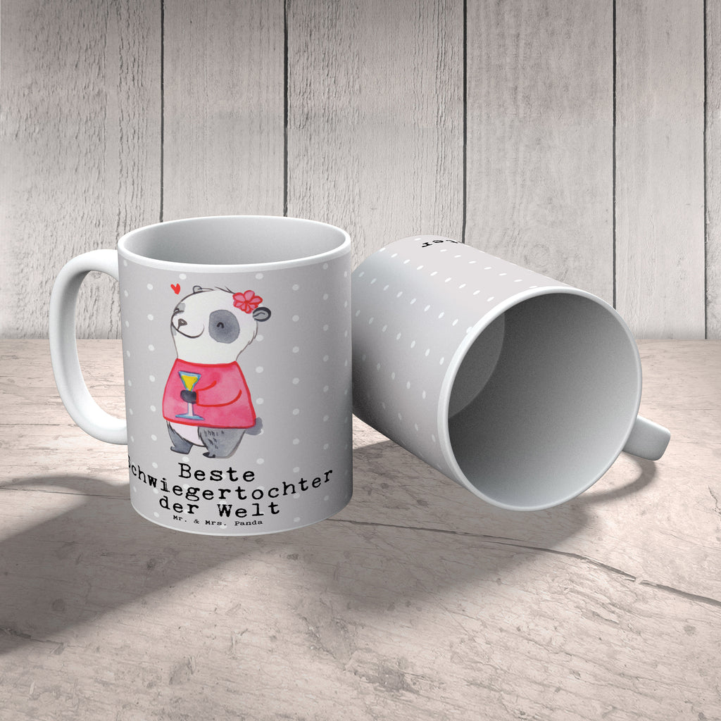 Tasse Panda Beste Schwiegertochter der Welt Tasse, Kaffeetasse, Teetasse, Becher, Kaffeebecher, Teebecher, Keramiktasse, Porzellantasse, Büro Tasse, Geschenk Tasse, Tasse Sprüche, Tasse Motive, Kaffeetassen, Tasse bedrucken, Designer Tasse, Cappuccino Tassen, Schöne Teetassen, für, Dankeschön, Geschenk, Schenken, Geburtstag, Geburtstagsgeschenk, Geschenkidee, Danke, Bedanken, Mitbringsel, Freude machen, Geschenktipp, Schwiegertochter, Tochter, Ehefrau des Sohns, Frau, angeheiratet, Hochzeit