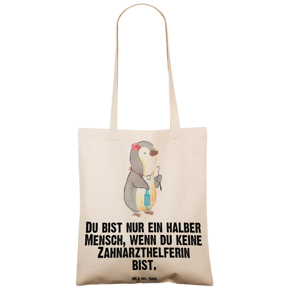 Tragetasche Zahnarzthelferin mit Herz Beuteltasche, Beutel, Einkaufstasche, Jutebeutel, Stoffbeutel, Tasche, Shopper, Umhängetasche, Strandtasche, Schultertasche, Stofftasche, Tragetasche, Badetasche, Jutetasche, Einkaufstüte, Laptoptasche, Beruf, Ausbildung, Jubiläum, Abschied, Rente, Kollege, Kollegin, Geschenk, Schenken, Arbeitskollege, Mitarbeiter, Firma, Danke, Dankeschön