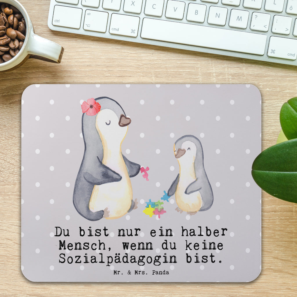 Mauspad Sozialpädagogin mit Herz Mousepad, Computer zubehör, Büroausstattung, PC Zubehör, Arbeitszimmer, Mauspad, Einzigartiges Mauspad, Designer Mauspad, Mausunterlage, Mauspad Büro, Beruf, Ausbildung, Jubiläum, Abschied, Rente, Kollege, Kollegin, Geschenk, Schenken, Arbeitskollege, Mitarbeiter, Firma, Danke, Dankeschön