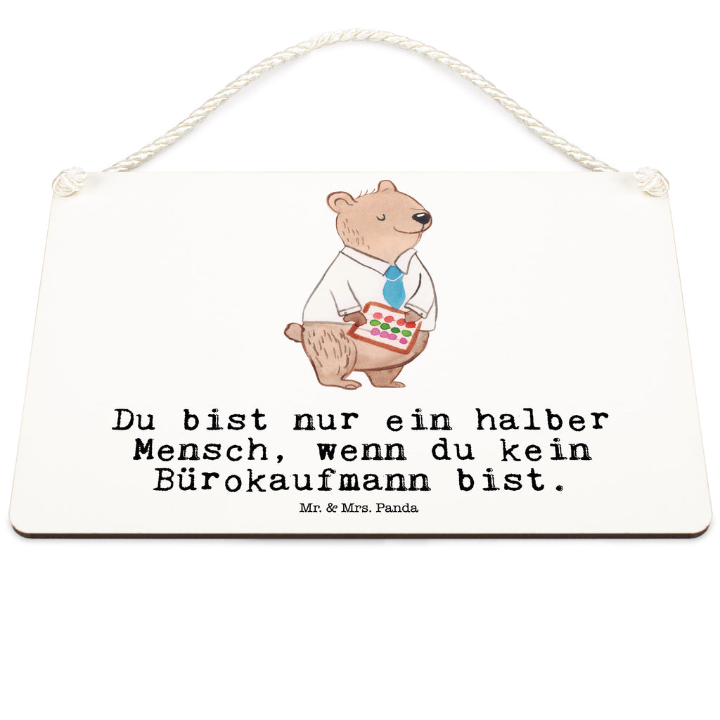 Deko Schild Bürokaufmann mit Herz Dekoschild, Deko Schild, Schild, Tür Schild, Türschild, Holzschild, Wandschild, Wanddeko, Beruf, Ausbildung, Jubiläum, Abschied, Rente, Kollege, Kollegin, Geschenk, Schenken, Arbeitskollege, Mitarbeiter, Firma, Danke, Dankeschön, Bürokaufmann, Kaufmann für Büromanagement