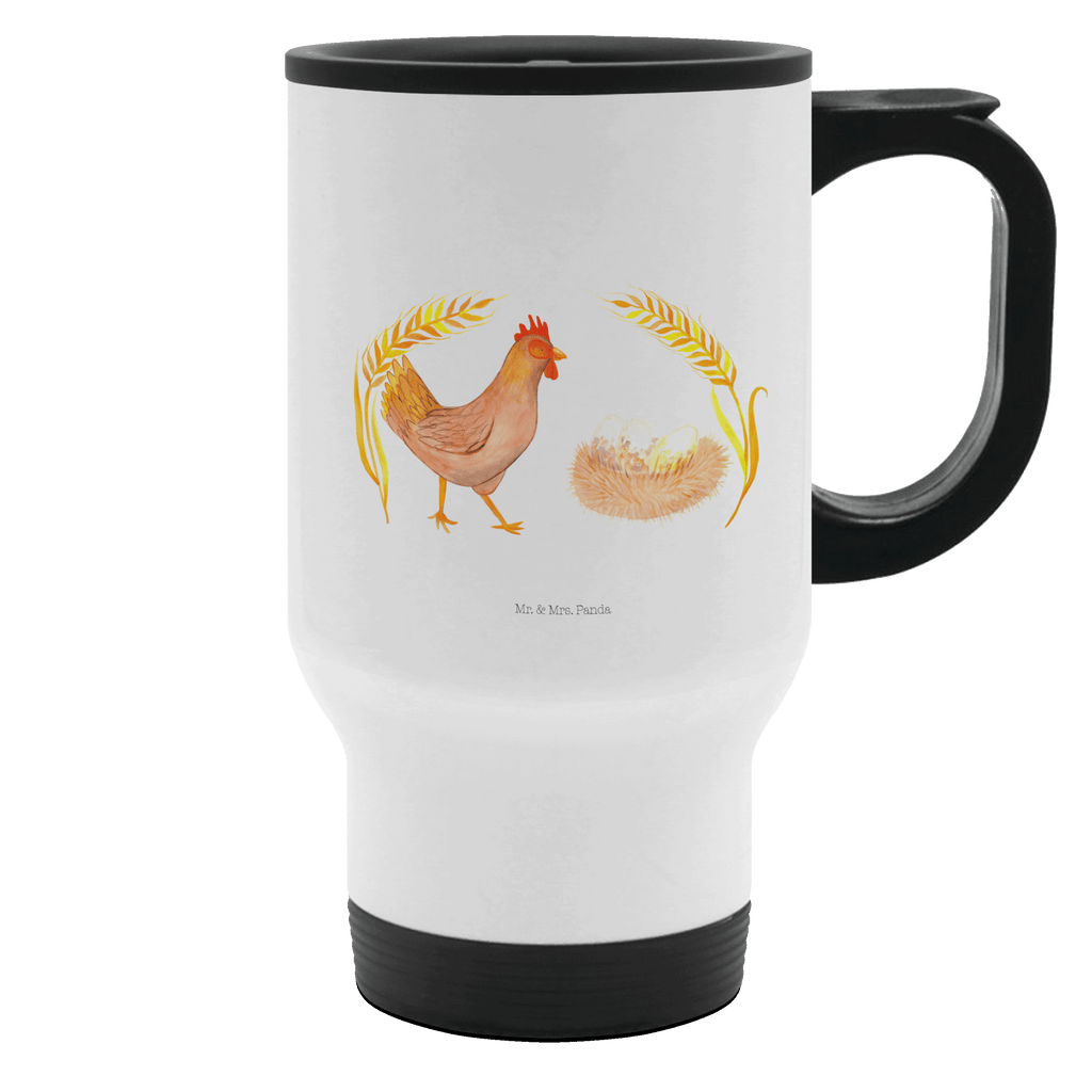 Thermobecher Huhn stolz Thermobecher, To Go Becher, Thermotasse, Kaffeebecher, Isolierbecher, Thermobecher To Go, Warmhaltetasse, Edelstahlbecher, Reisebecher, Tasse mit Deckel, Thermobecher für 400 ml, Kaffeetasse zum Mitnehmen, Tasse zum Mitnehmen, Spülmaschinenfest, Bauernhof, Hoftiere, Landwirt, Landwirtin, Hahn, Henne, Hühner, Eier, Hof, Landleben, Motivation, Geburt, Magie, Spruch, Schwangerschaft