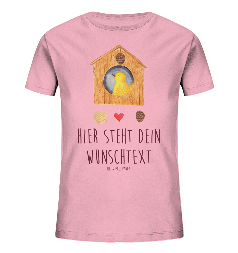 Personalisiertes Kinder T-Shirt Vogel Haus Personalisiertes Kinder T-Shirt, Tiermotive, Gute Laune, lustige Sprüche, Tiere, Vogel, Vögel, Vogelhaus, Vogelhäuschen, Home sweet home, Zuhause, Nest, Eigenheim, Familie, Wohnung, Haus, unser Haus, Lieblingsort, Castle