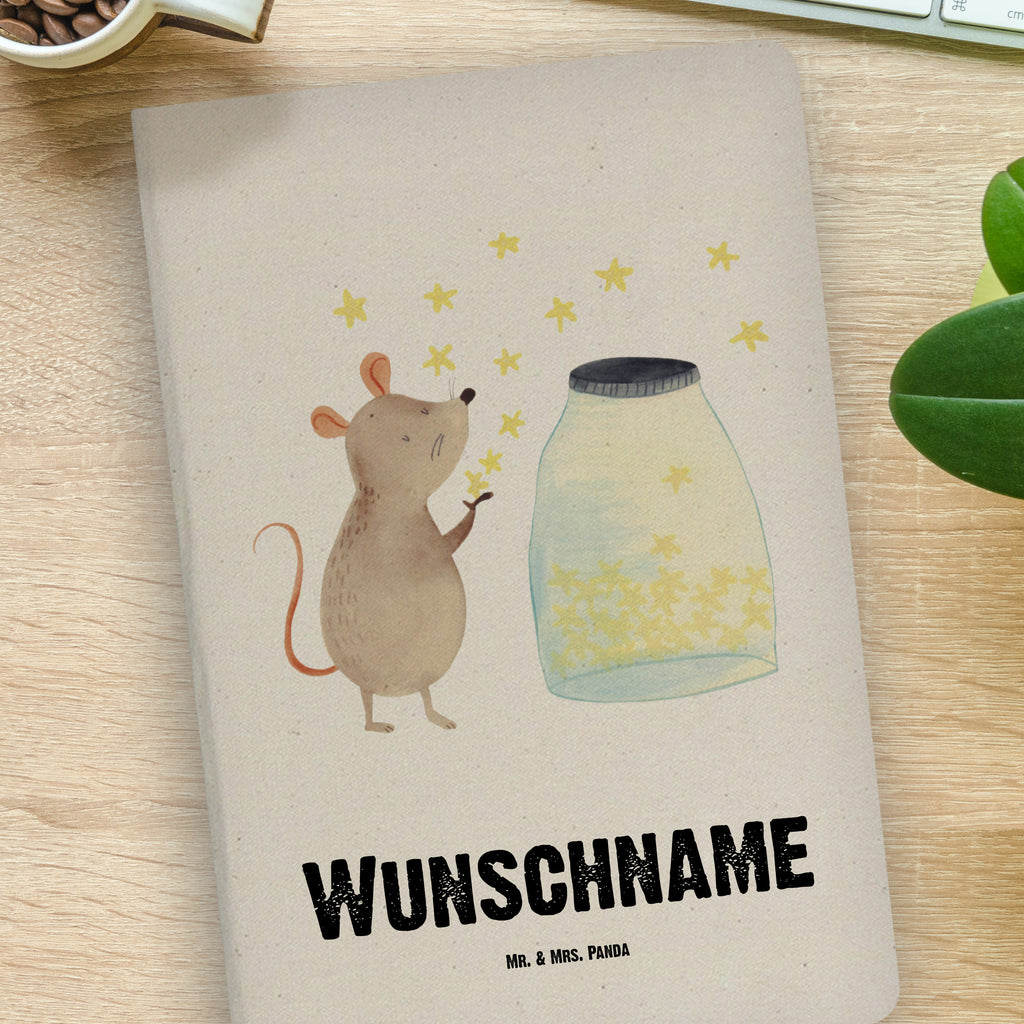 DIN A4 Personalisiertes Notizbuch Maus Sterne Personalisiertes Notizbuch, Notizbuch mit Namen, Notizbuch bedrucken, Personalisierung, Namensbuch, Namen, Tiermotive, Gute Laune, lustige Sprüche, Tiere, Maus, Sterne, Wunsch, Kind, Taufe, Taufgeschenk, Geburt, Schwangerschaft, erstes Kind, Kindergeburtstag, Geburtstag, Hoffnung, Träume